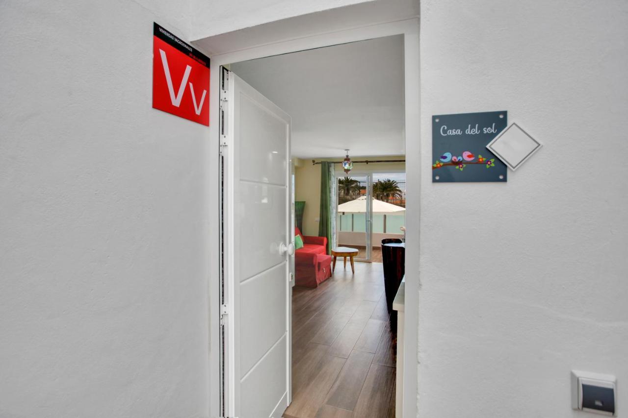 Casa Del Sol, Beautiful Terrace, Fast Wi-Fi, Pool Apartment Costa Adeje  Bagian luar foto