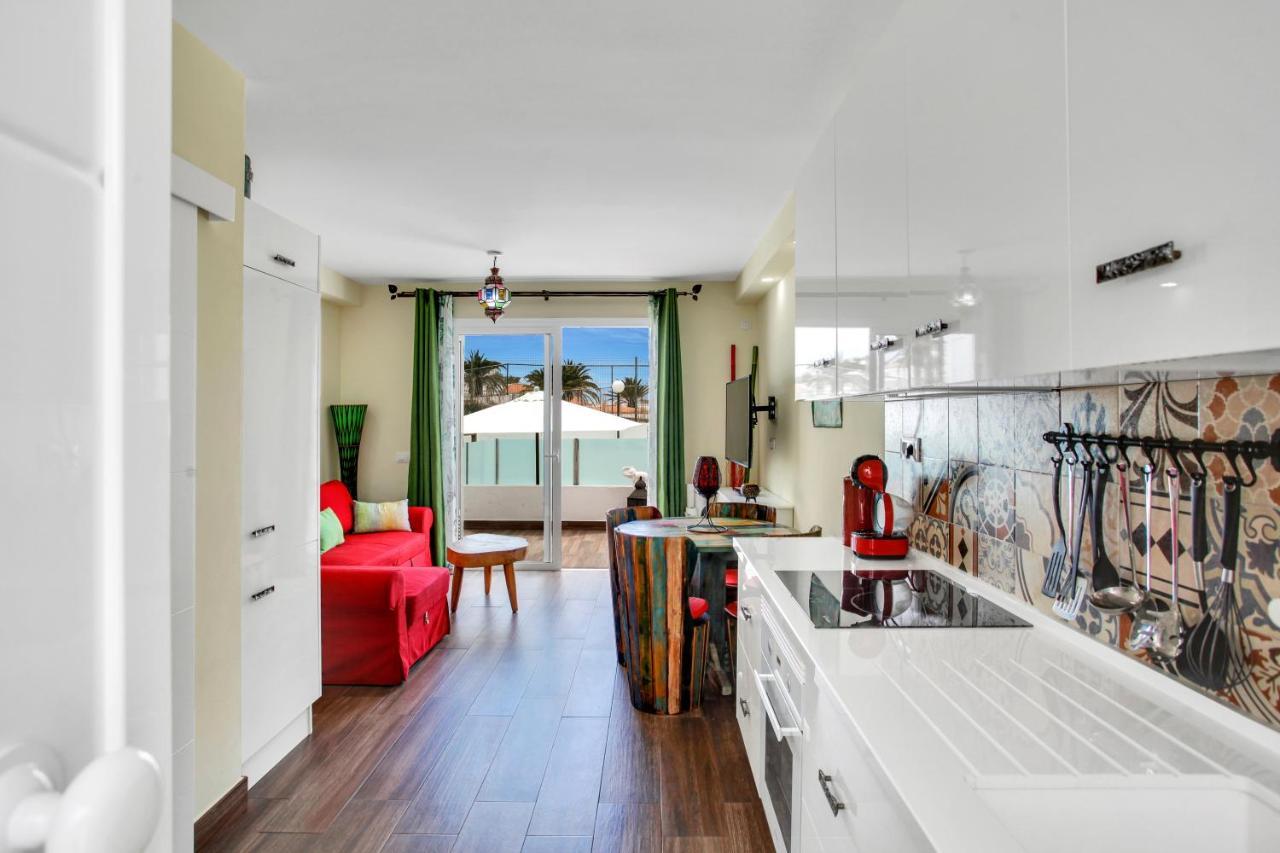 Casa Del Sol, Beautiful Terrace, Fast Wi-Fi, Pool Apartment Costa Adeje  Bagian luar foto