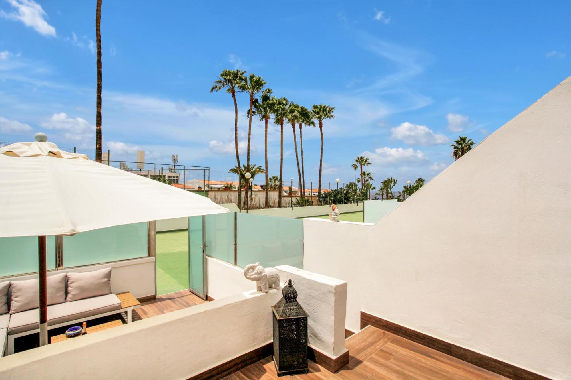 Casa Del Sol, Beautiful Terrace, Fast Wi-Fi, Pool Apartment Costa Adeje  Bagian luar foto